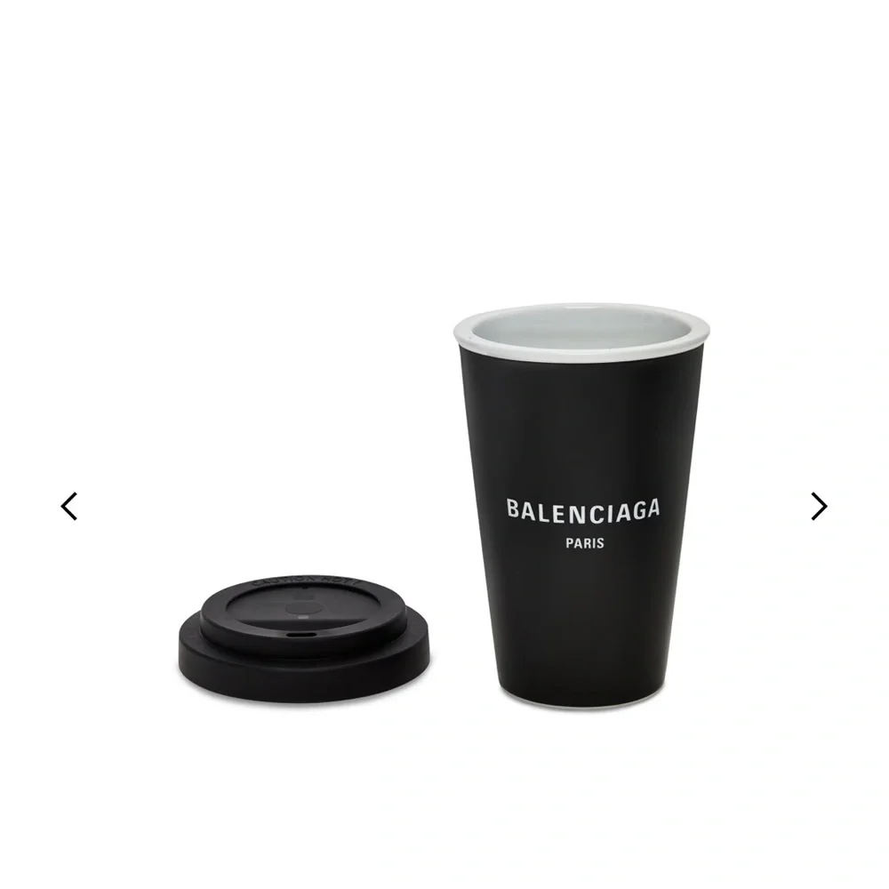 Balenciaga Black Travel Mug - Picture 8 of 8